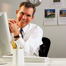 happy business man